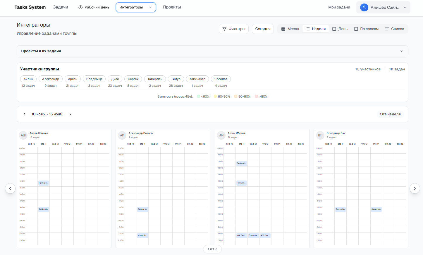 Битрикс24 Task Tracker Gamechanger модулінің скриншоты 1